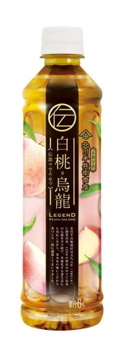 圖片 伝說白桃烏龍茶 430毫升